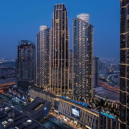 Address Dubai Mall Exteriör bild The Panorama at night