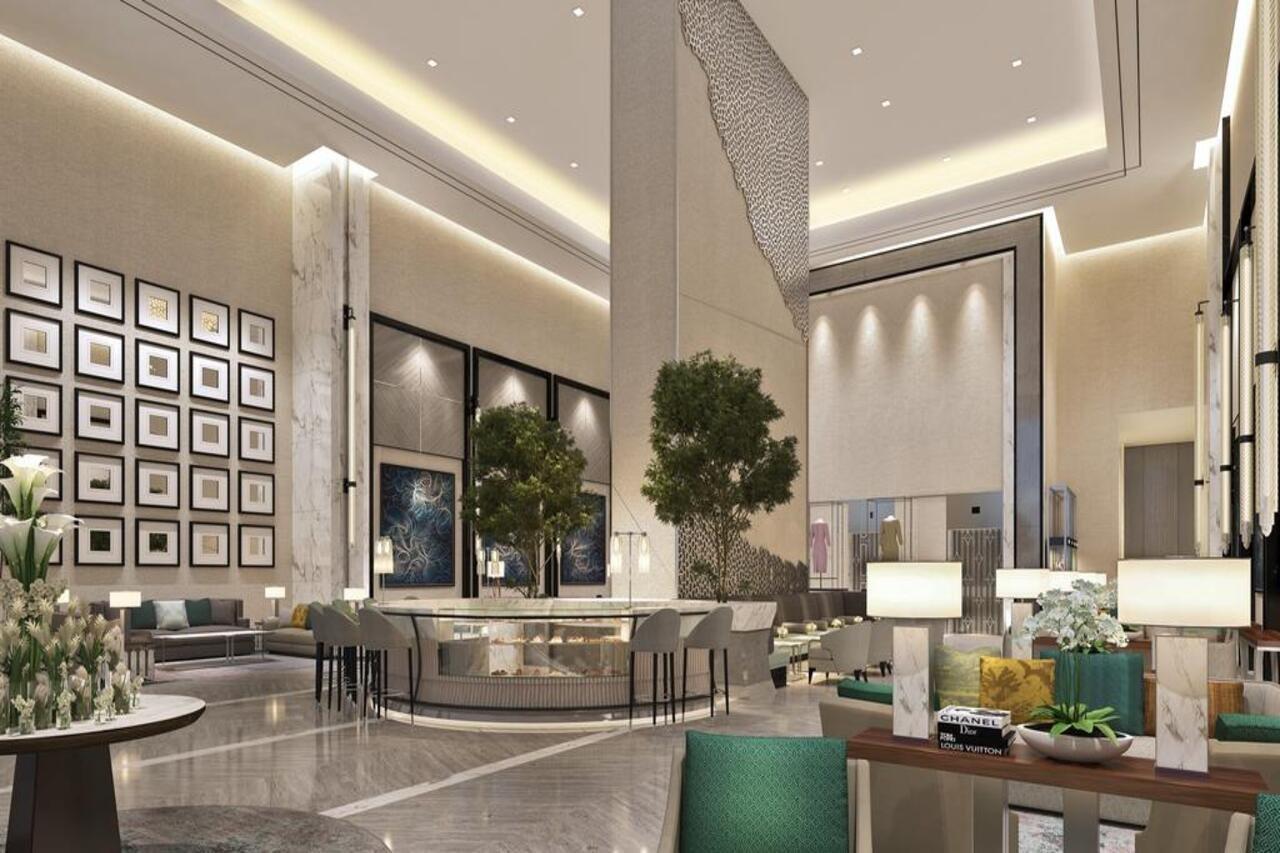 Address Dubai Mall Exteriör bild The lobby of the hotel