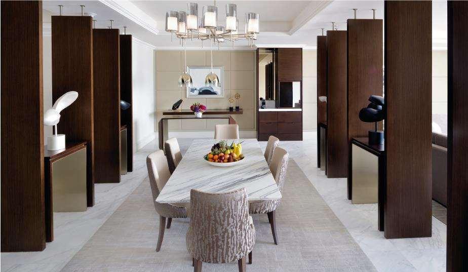 Address Dubai Mall Rum bild A dining room