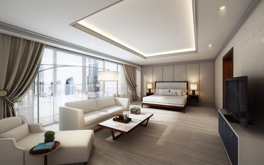 Address Dubai Mall Exteriör bild A bedroom
