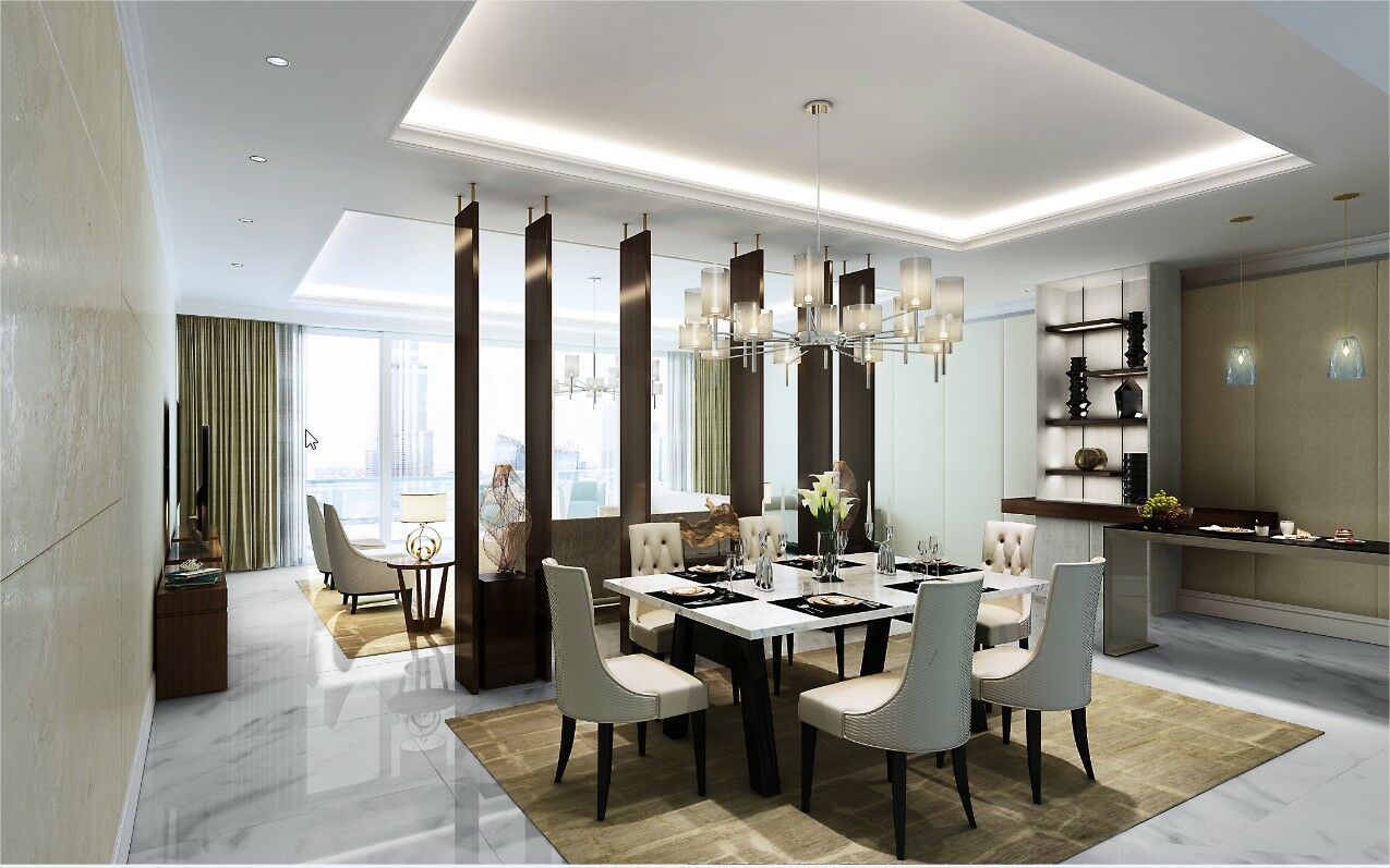 Address Dubai Mall Exteriör bild A dining room