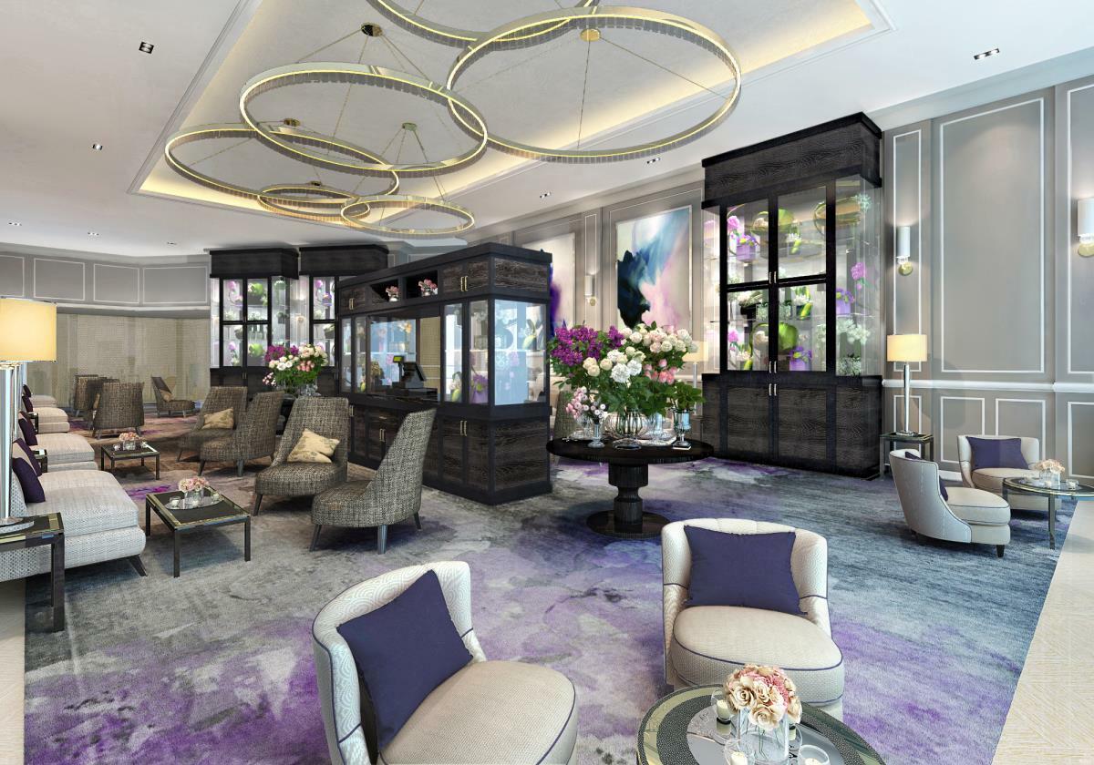 Address Dubai Mall Exteriör bild The lobby of the hotel